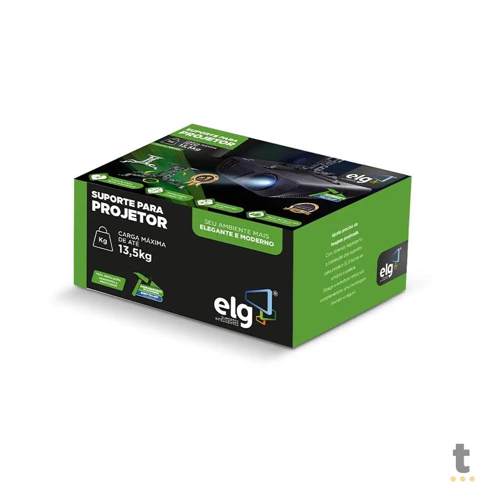 Suporte de Teto Para Projetor ELG Branco - PRO100WH Truedata