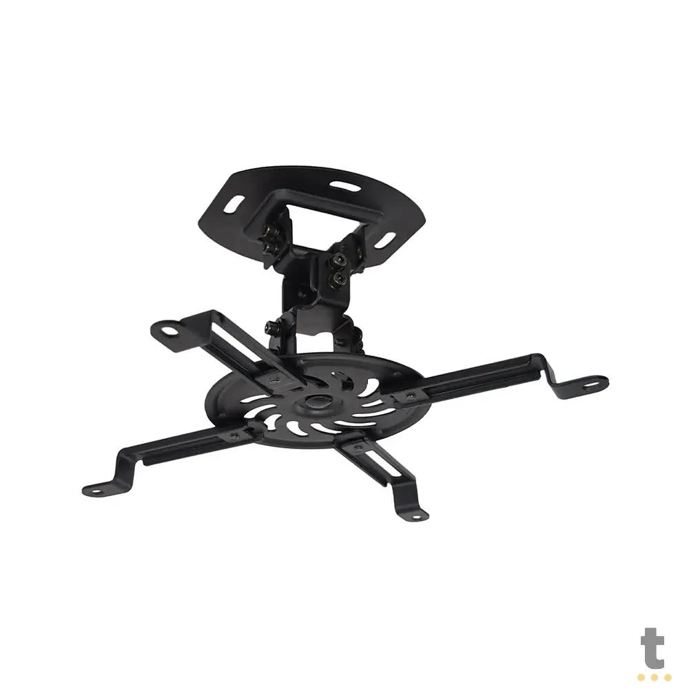 Suporte de Teto Para Projetor ELG Preto - PRO100BL Truedata