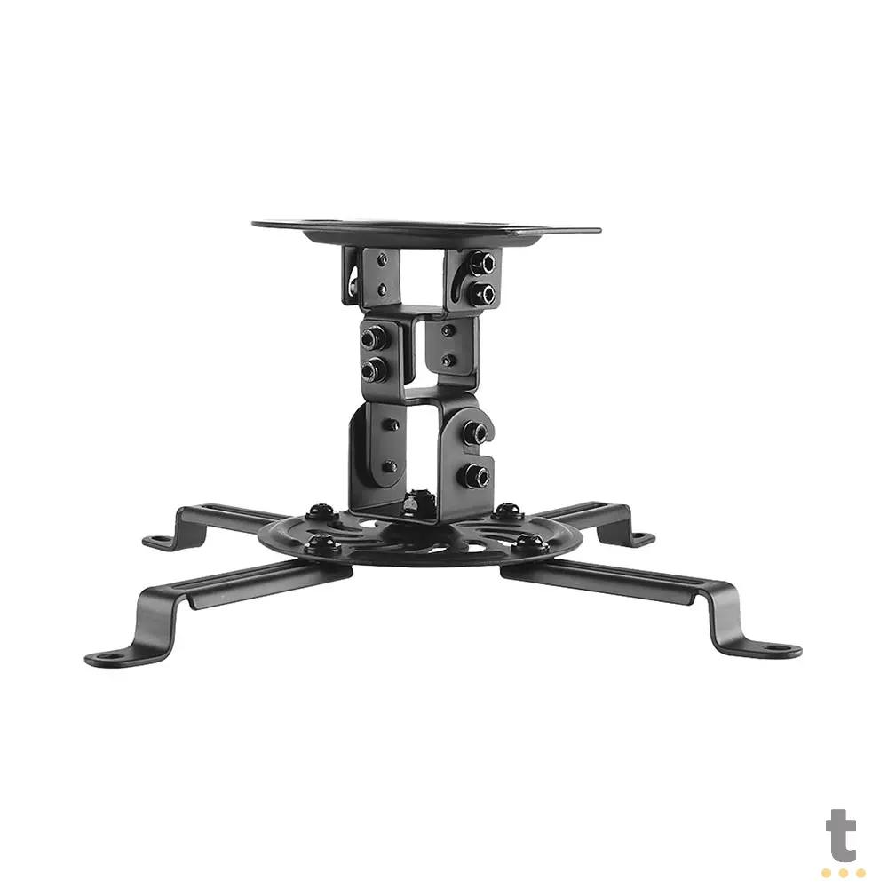 Suporte de Teto Para Projetor ELG Preto - PRO100BL Truedata