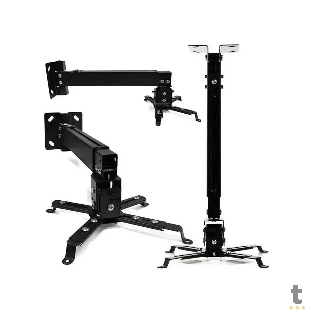 Suporte de Teto / Parede Para Projetor Tomate - MTP-02D Truedata