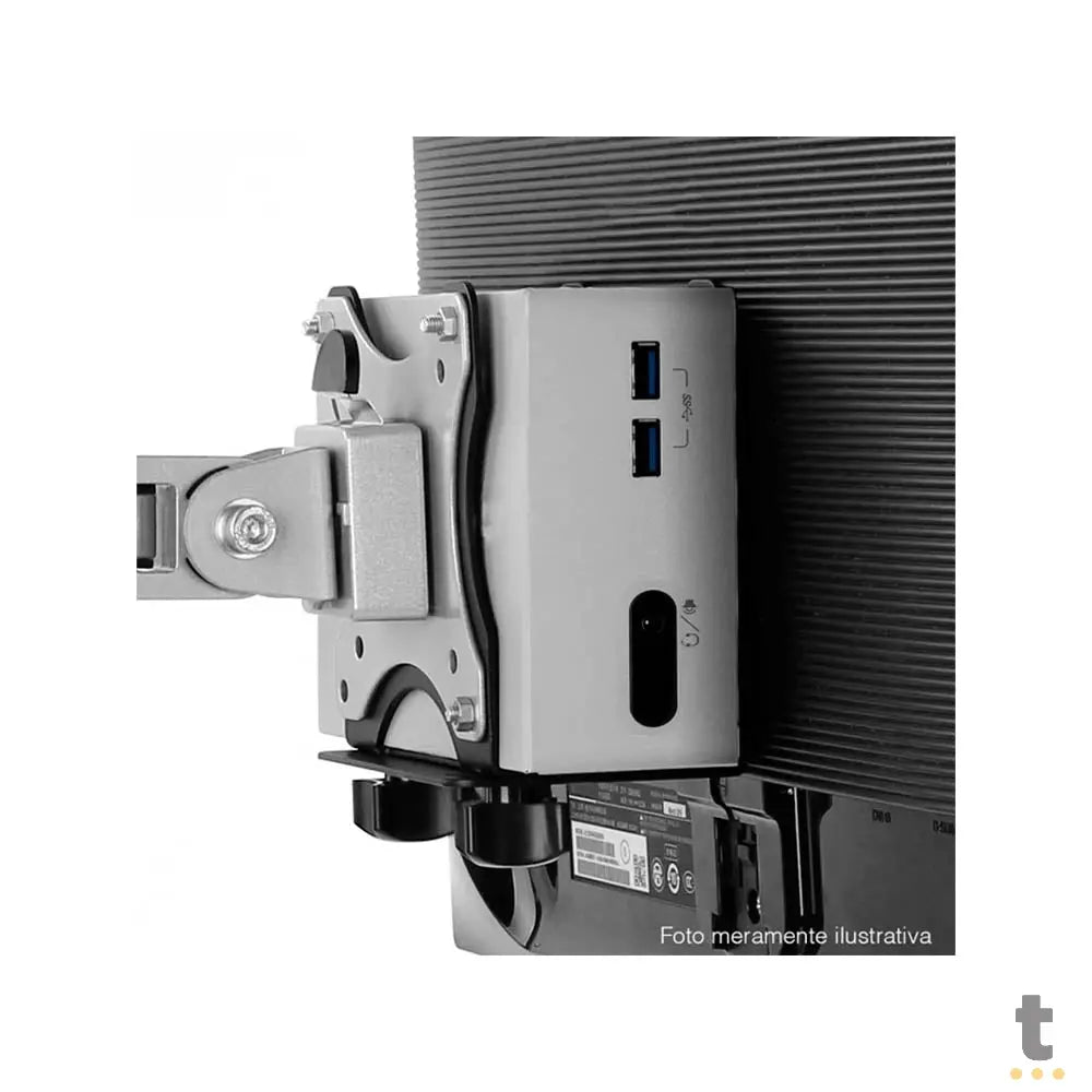 Suporte para CPU Mini NUC em Monitor VESA PCYes - PLMSC01 Truedata