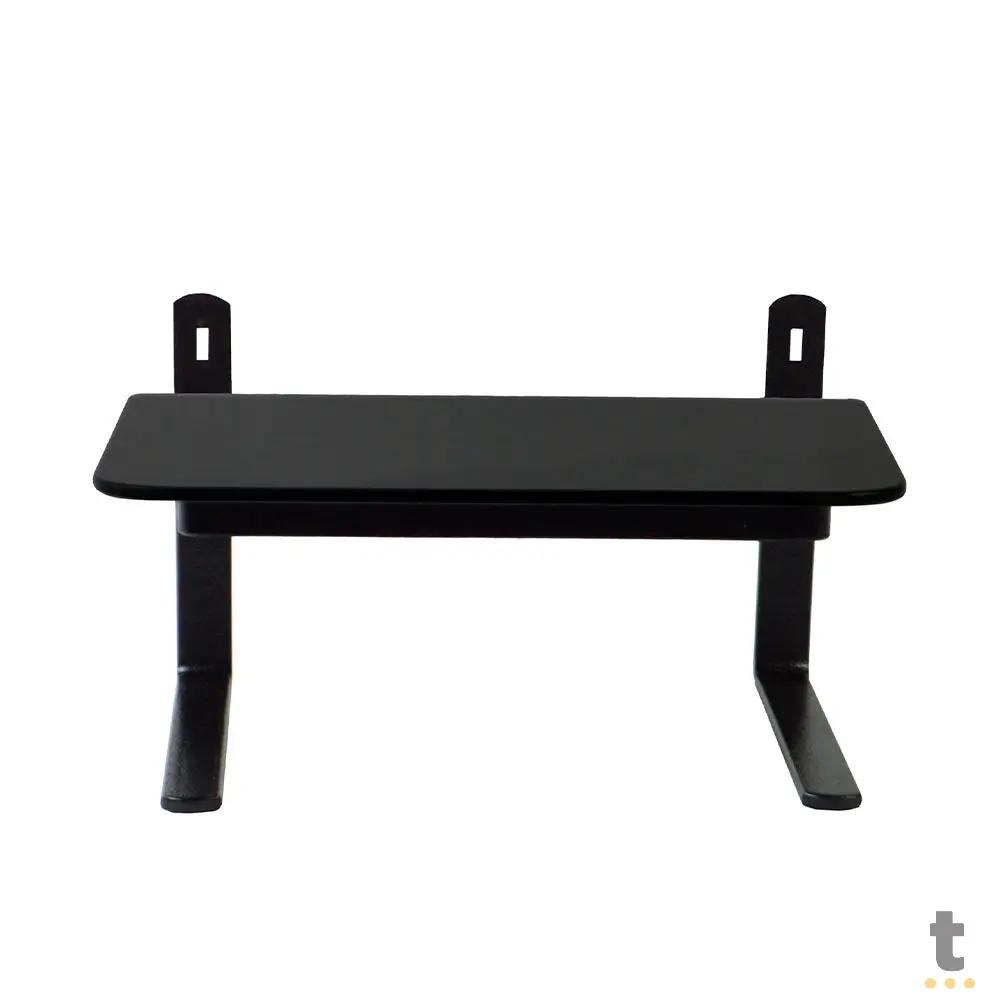 Suporte para Monitor Office em Vidro C/ Ajuste Reliza Preto - 007025 Truedata