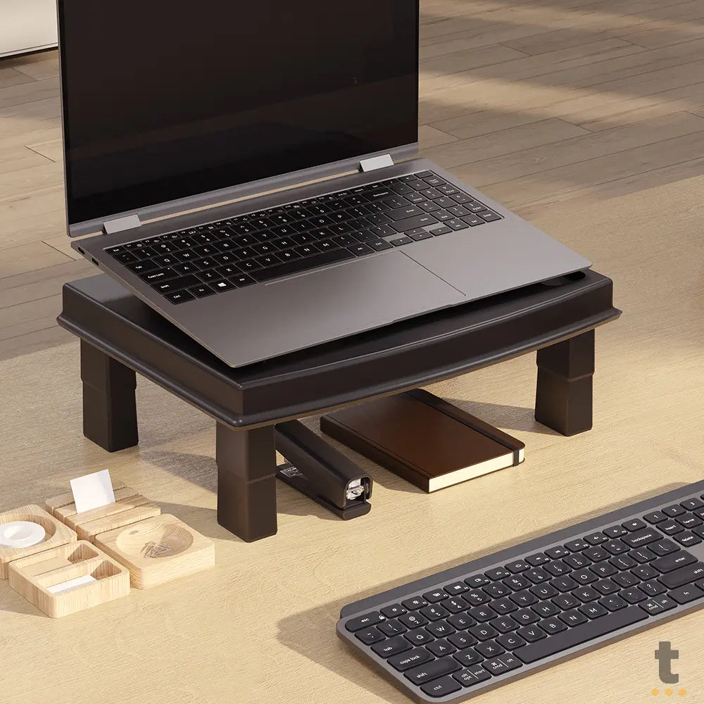 Suporte para Monitor e Notebook ErgoNew3 Reliza Preto - 88053 Truedata
