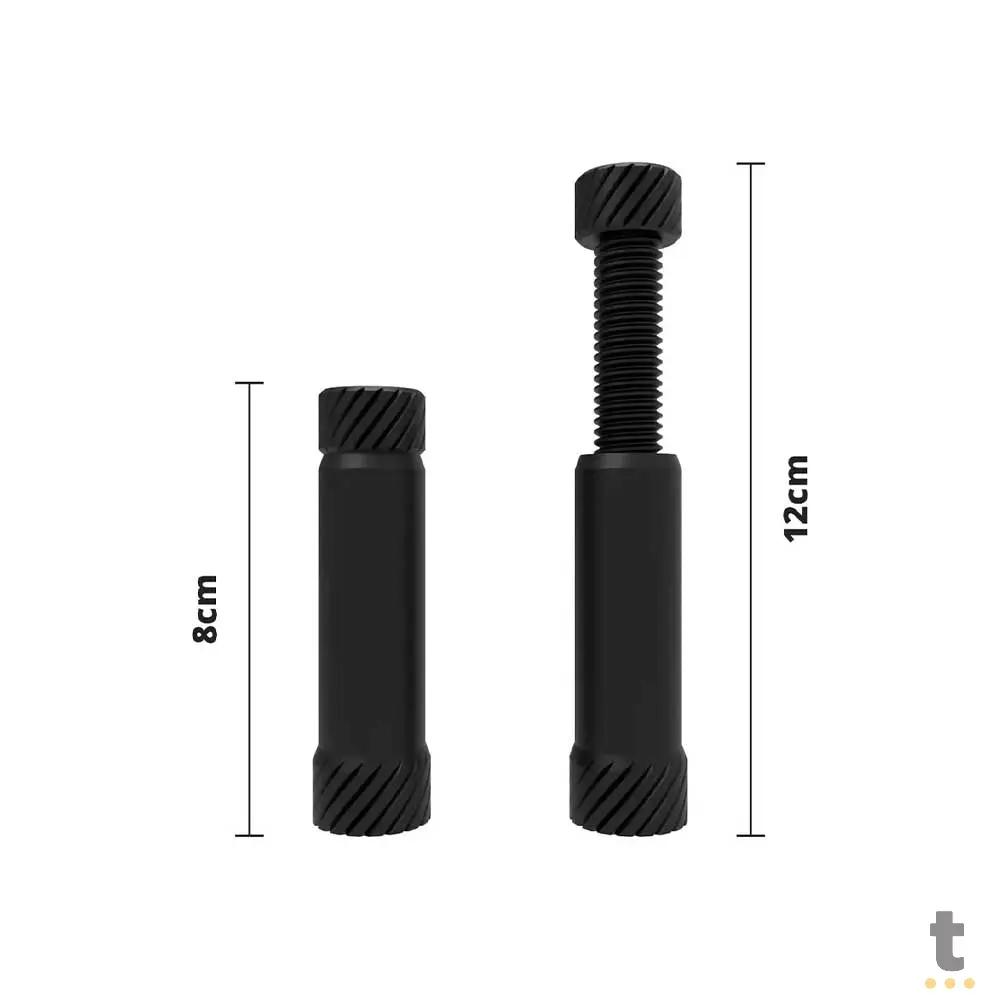 Suporte para Placa de Vídeo Ajustável Vertical Jacked V3 8-12Cm - Preto Truedata