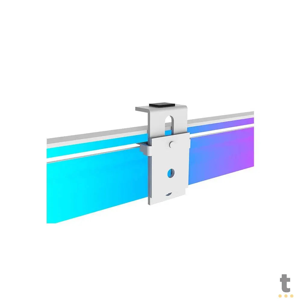 Suporte para Placa de Vídeo Ajustável Vertical Redragon C/ RGB Branco - RD-GCP03W Truedata
