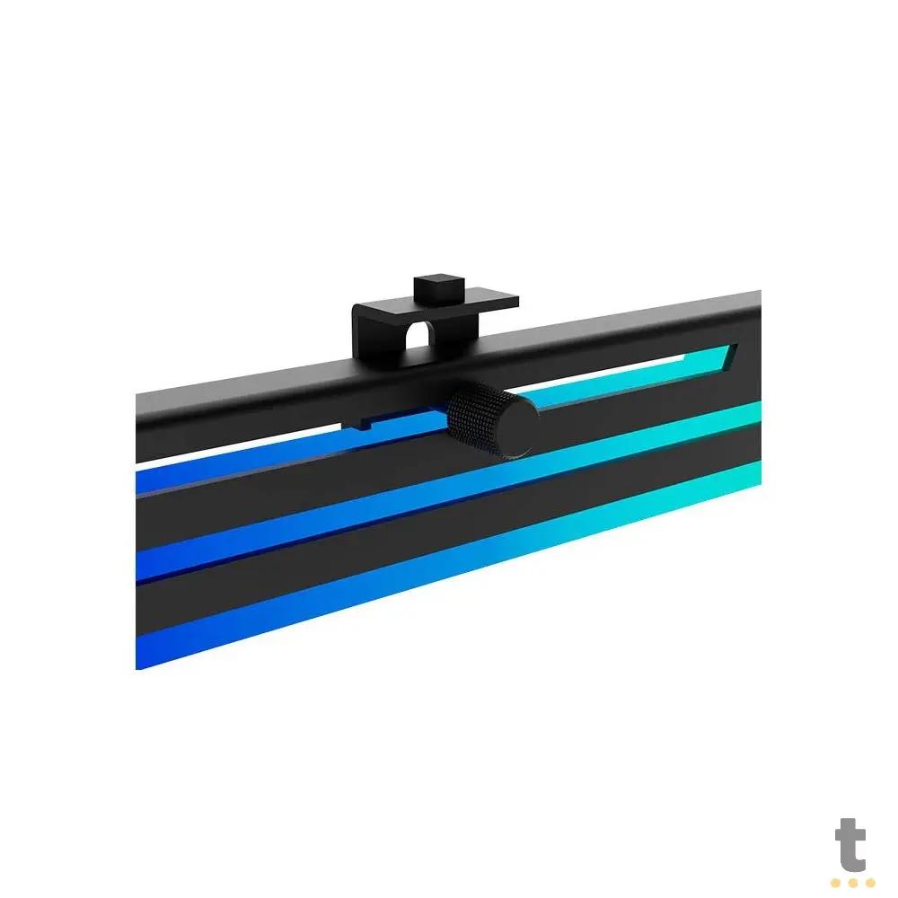 Suporte para Placa de Vídeo Ajustável Vertical Redragon C/ RGB Preto - RD-GCP03 Truedata