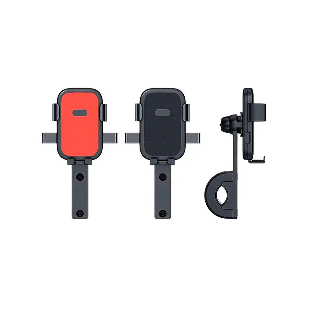 Suporte para Smartphone 4.7 a 7.2 Pols p/ Bicicleta e Moto Tomate C/ Rotação - MTG-108 Truedata