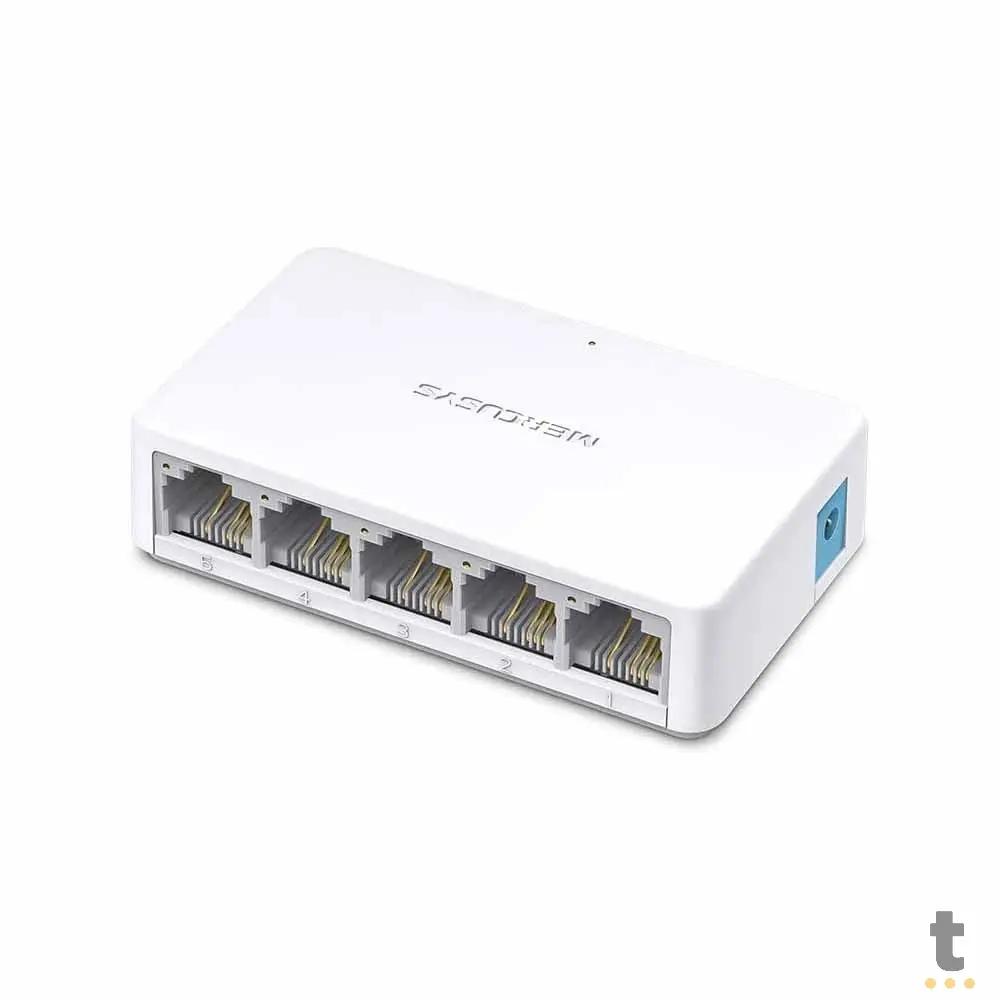 Switch 05 Portas Fast Ethernet 10/100Mbps Mercusys - MS105 Truedata