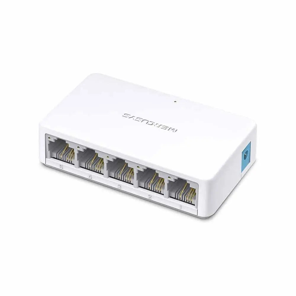 Switch 05 Portas Fast Ethernet 10/100Mbps Mercusys - MS105 Truedata