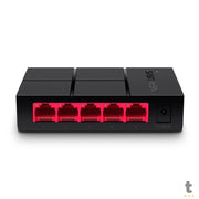 Switch 05 Portas Gigabit 10/100/1000 Mbps Mercusys - MS105G