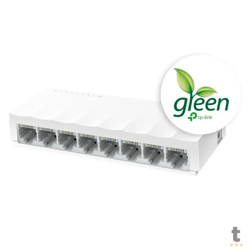 Switch 08 Portas Fast Ethernet 10/100 Mbps Tp-Link - LS1008 Truedata