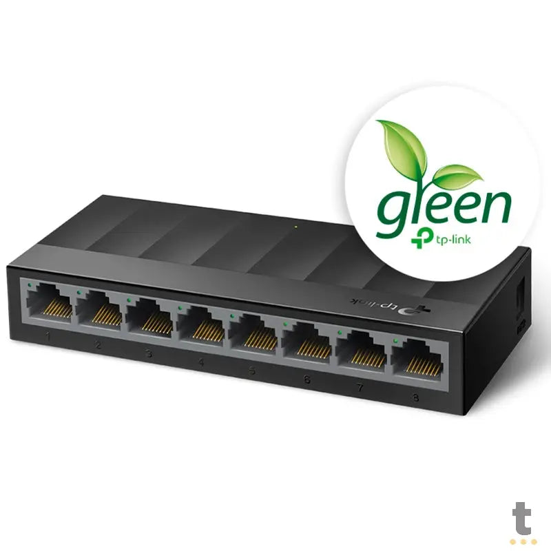 Switch 08 Portas Gigabit 10/100/1000 Mbps Tp-Link - TL-LS1008G Truedata