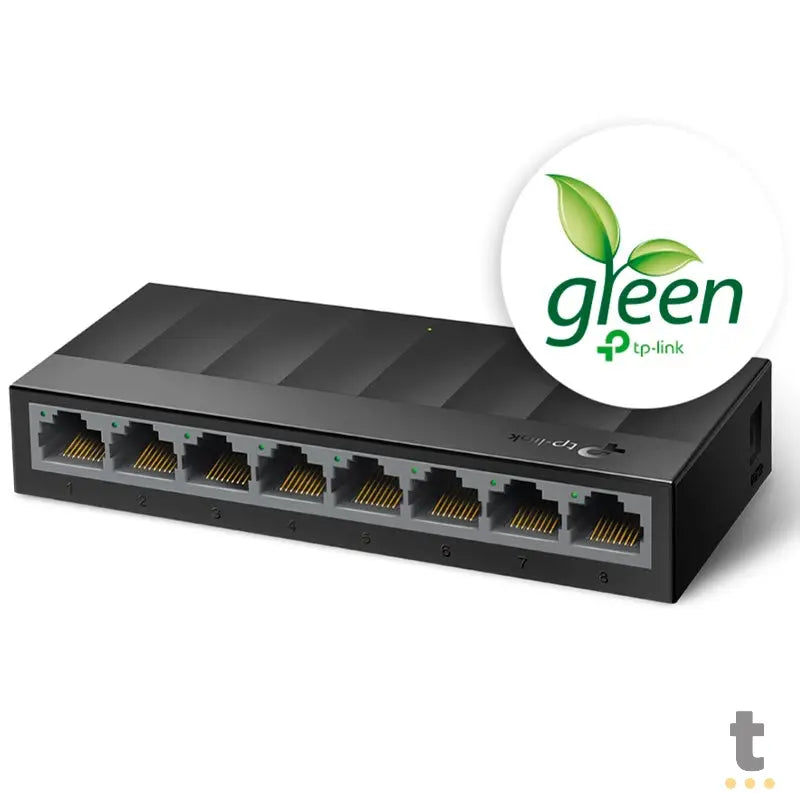 Switch 08 Portas Gigabit 10/100/1000 Mbps Tp-Link - TL-LS1008G Truedata