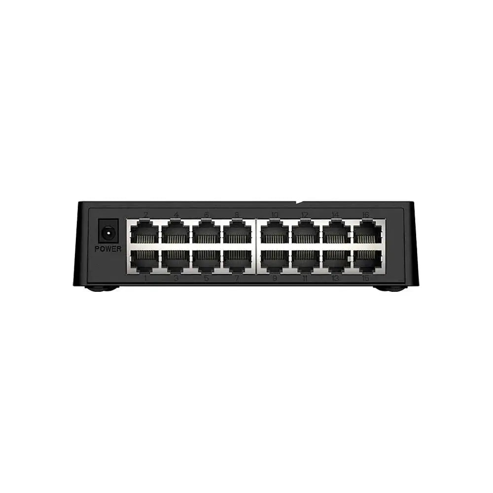 Switch 16 Portas Fast Ethernet 10/100 Mbps Intelbras - S1116F Truedata