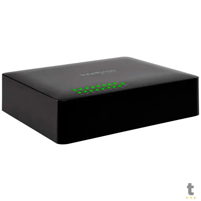 Switch 16 Portas Fast Ethernet 10/100 Mbps Intelbras Sf 1600 Q+ - 4760033 Truedata
