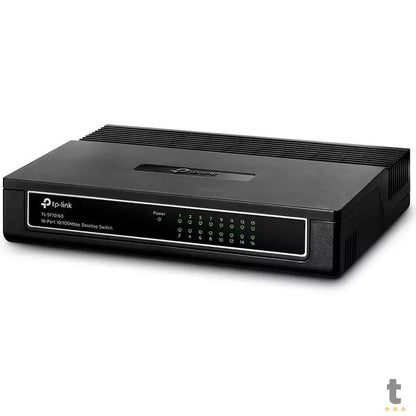 Switch 16 Portas Fast Ethernet 10/100 Mbps Tp-Link - TL-SF1016D Truedata