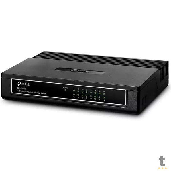 Switch 16 Portas Fast Ethernet 10/100 Mbps Tp-Link - TL-SF1016D