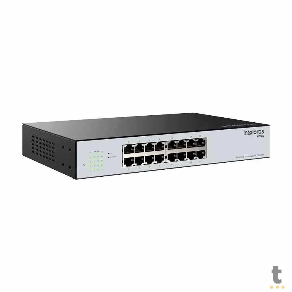 Switch 16 Portas Gigabit 10/100/1000 Mbps Intelbras - 4760082 Truedata