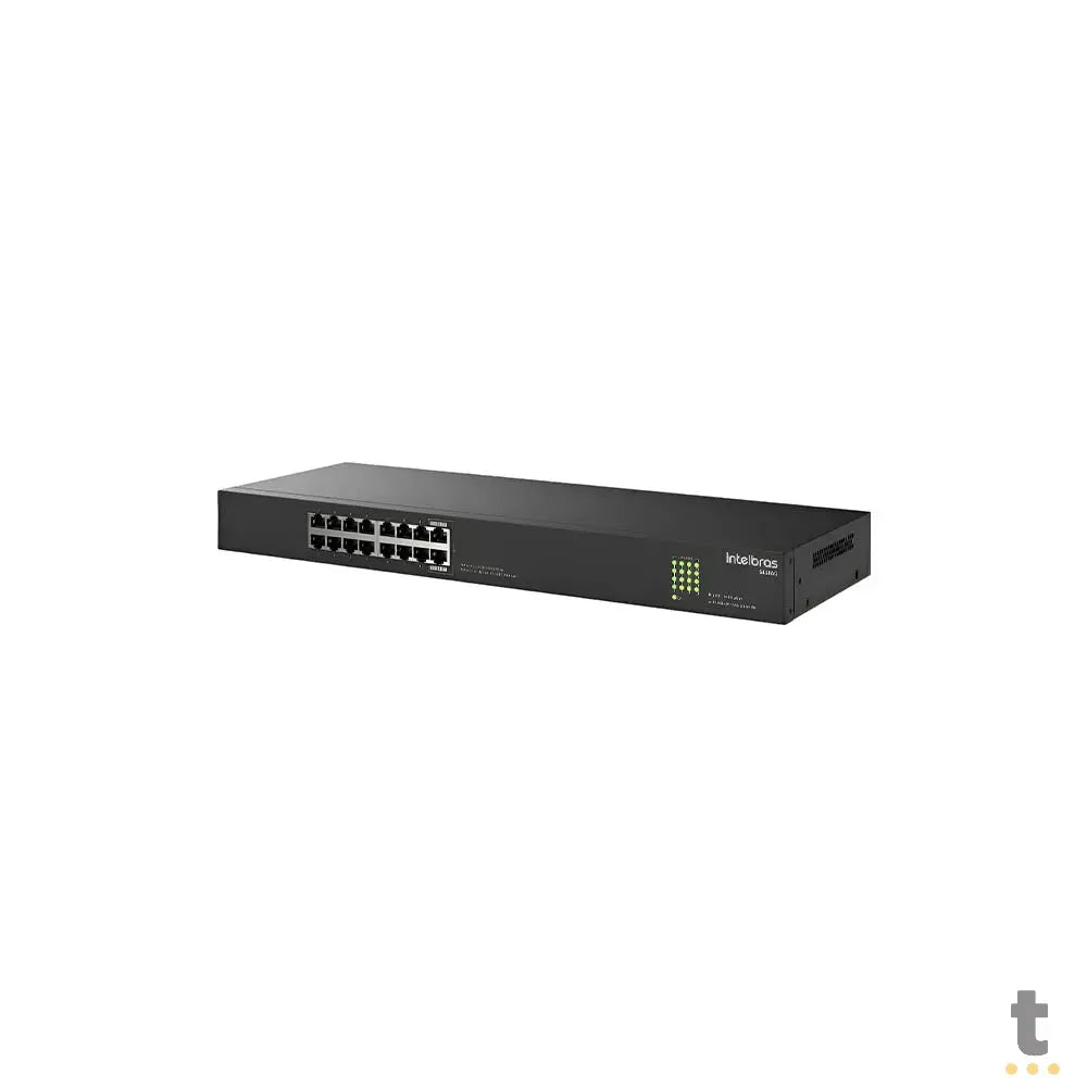 Switch 16 Portas Gigabit 10/100/1000 Mbps Intelbras - S1116G Truedata