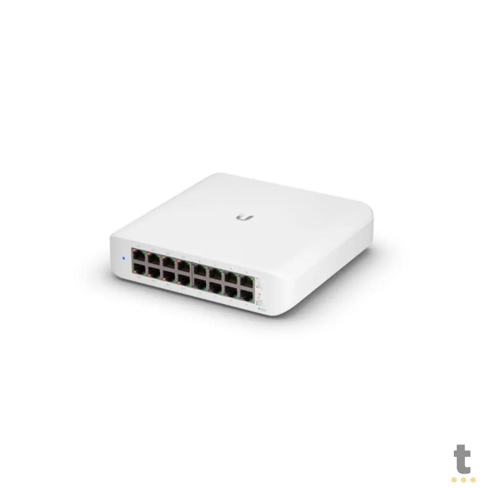 Switch 16 Portas (8 PoE+) Gigabit 10/100/1000 Unifi Gerenciavel - USW-Lite-16-PoE Truedata