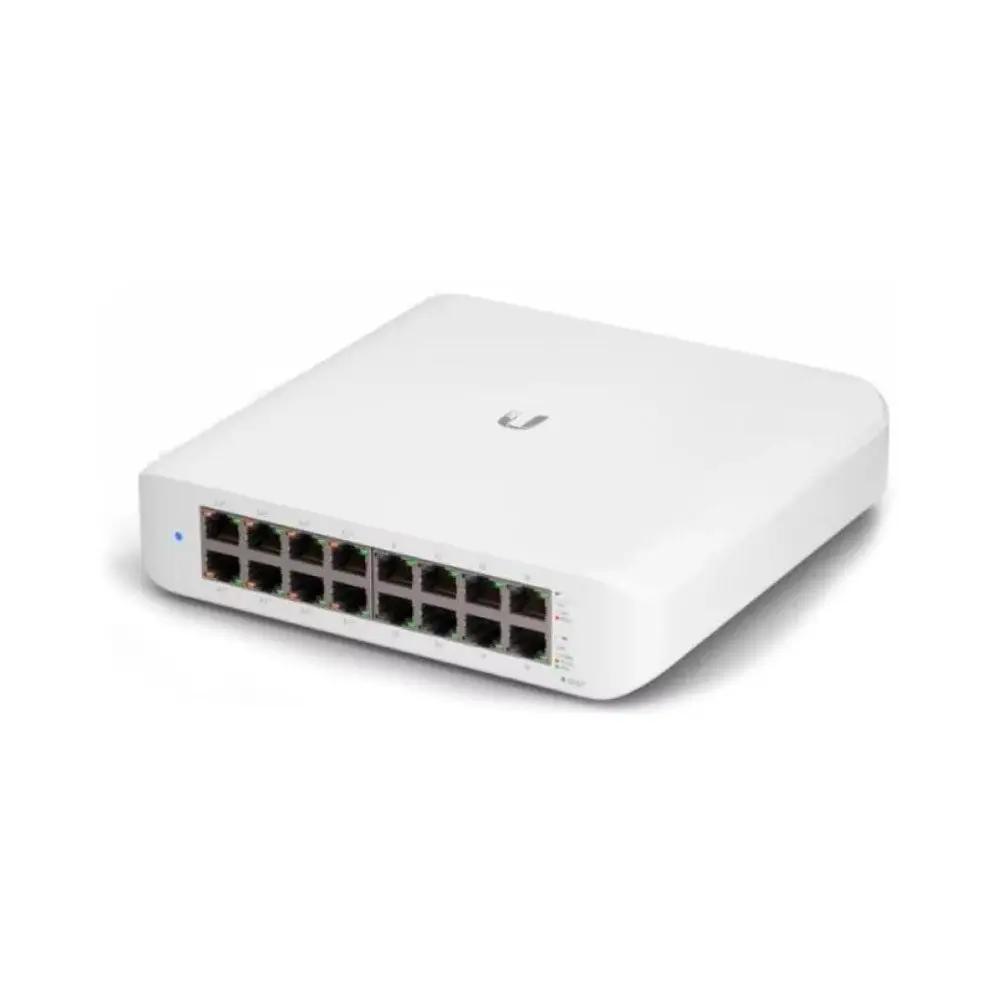 Switch 16 Portas (8 PoE+) Gigabit 10/100/1000 Unifi Gerenciavel - USW-Lite-16-PoE Truedata
