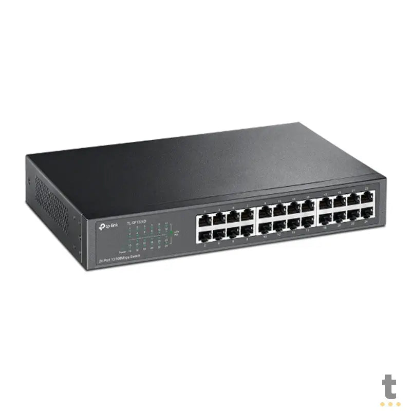 Switch 24 Portas Fast Ethernet 10/100 TP-Link L2 - TL-SF1024D Truedata