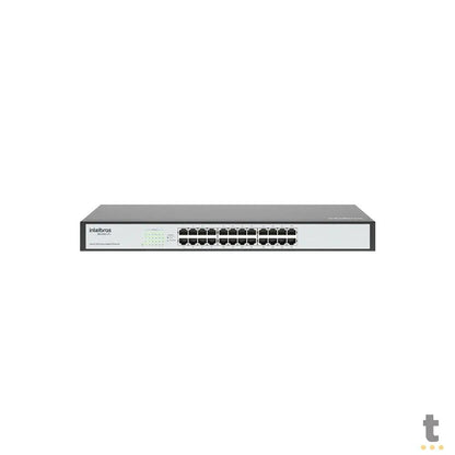 Switch 24 Portas Gigabit 10/100/1000 Mbps Intelbras SG 2400 QR+ - 4760022 Truedata