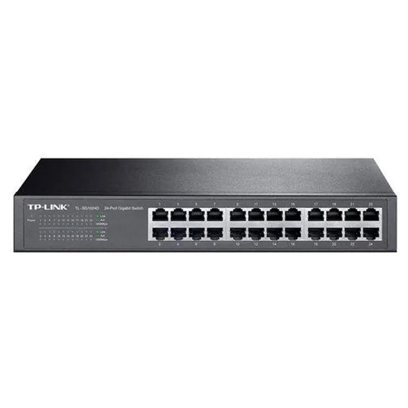 Switch 24 Portas Gigabit 10/100/1000 Mbps Tp-Link - Tl-Sg1024d Truedata