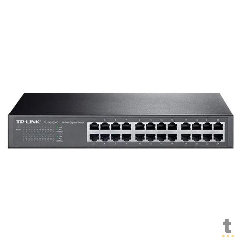 Switch 24 Portas Gigabit 10/100/1000 Mbps Tp-Link - Tl-Sg1024d Truedata