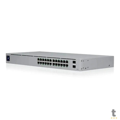 Switch 24 Portas Gigabit 10/100/1000 + 02 Sfp Ubiquiti Unifi Gerenciavel - USW-24-BR Truedata