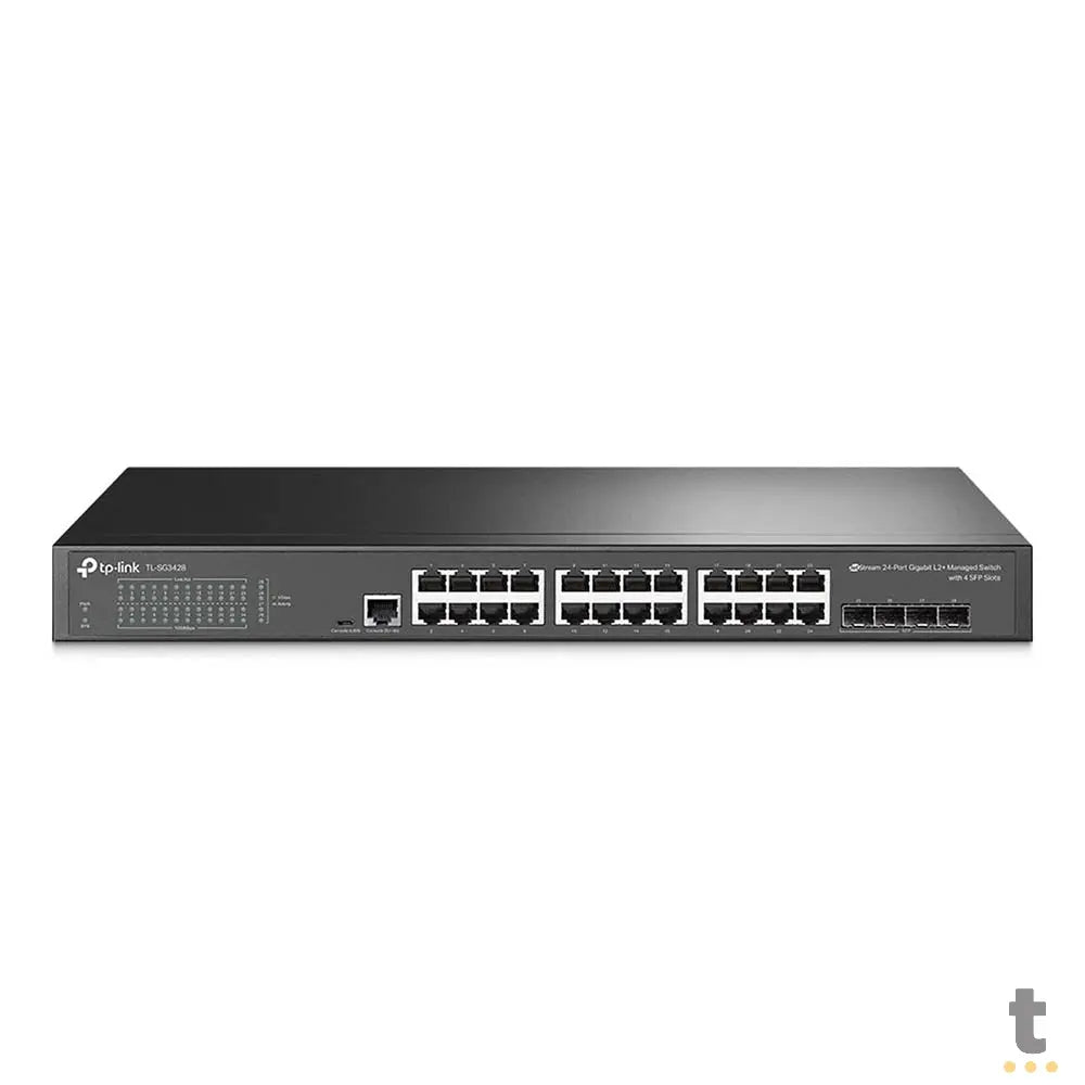 Switch 24 Portas Gigabit 10/100/1000 + 2 Portas SFP Tp-Link Gerenciavel - TL-SG3428 Truedata