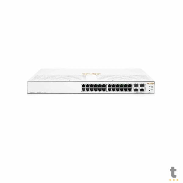 Switch 24 Portas HPE Aruba 1930 Gigabit 10/100/1000 + 4 Portas SFP Gerenciavel Instant On - JL682A