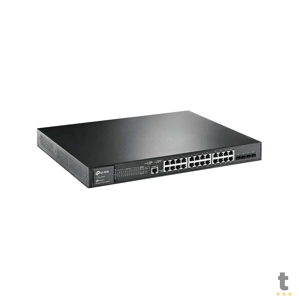 Switch 24 Portas POE Gigabit 10/100/1000 + 4 Portas SFP Tp-Link Gerenciável 384W L2+ - TL-SG3428MP Truedata