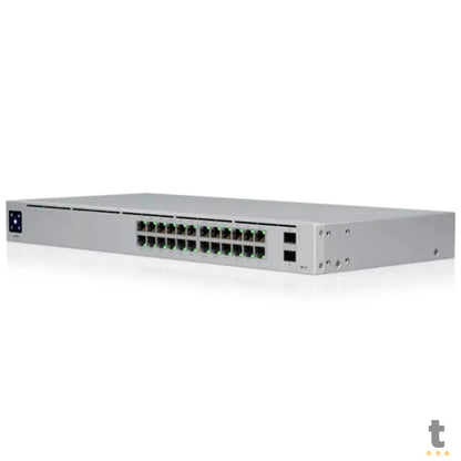Switch 24 Portas (16 PoE+) Gigabit 10/100/1000 + 02 Sfp Ubiquiti Unifi Gerenciavel - USW-24-POE Truedata
