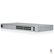 Switch 24 Portas (16 PoE+) Gigabit 10/100/1000 + 02 Sfp Ubiquiti Unifi Gerenciavel - USW-24-POE