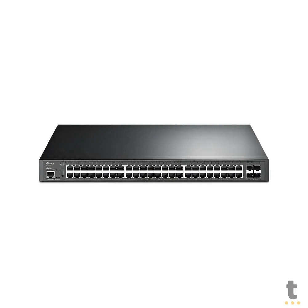 Switch 48 Portas 10/100/1000 Mbps PoE 500W + 04 SFP 10G TP-Link - TL-SG3452XP Truedata