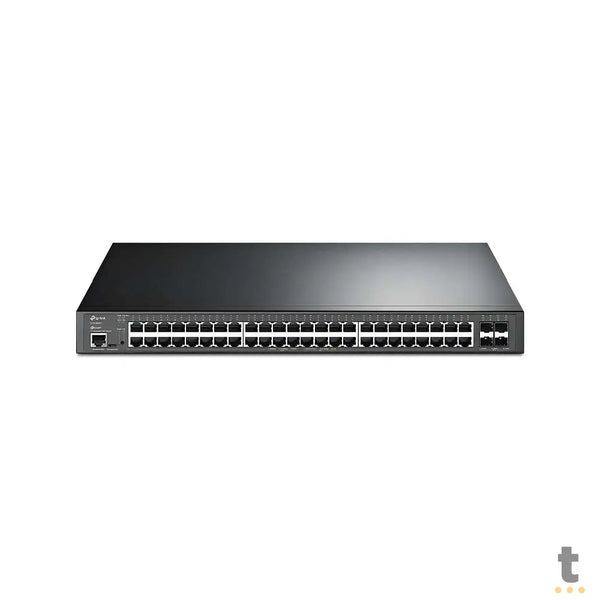 Switch 48 Portas 10/100/1000 Mbps PoE 500W + 04 SFP 10G TP-Link - TL-SG3452XP