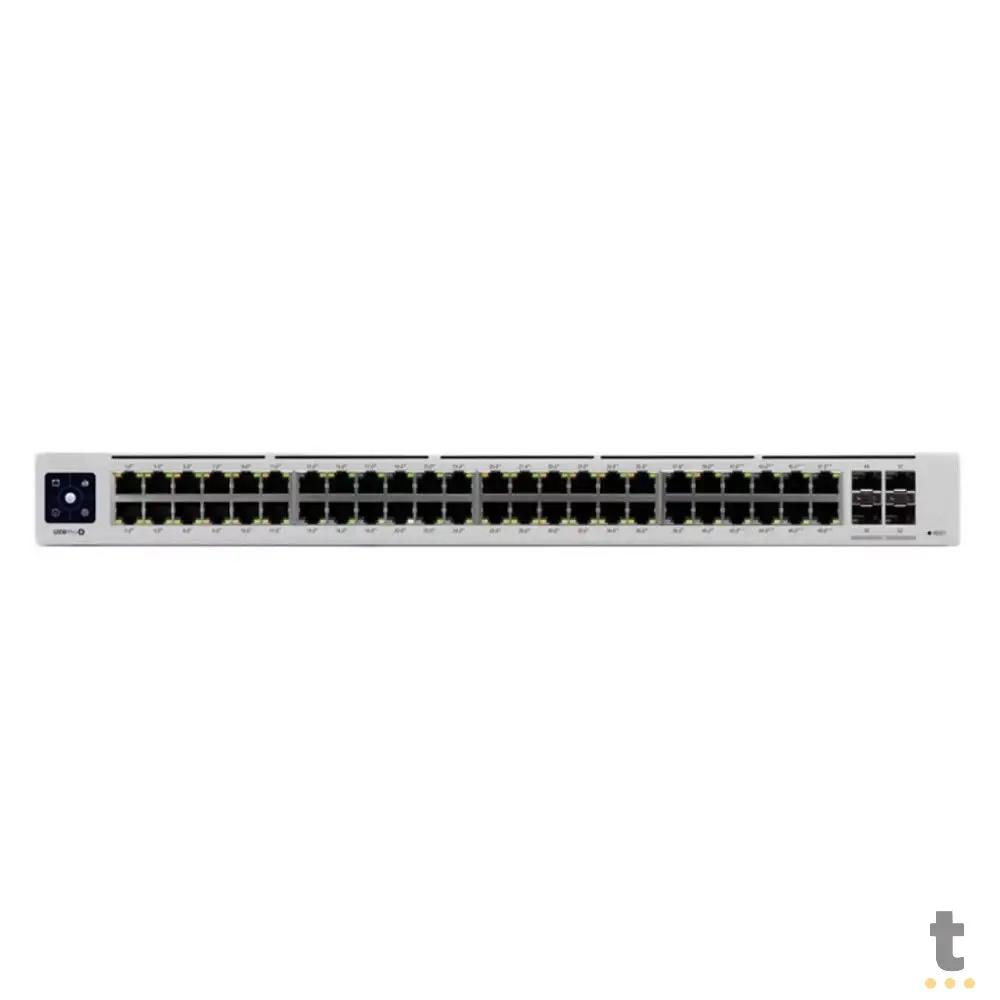Switch 48 Portas 10/100/1000 Mbps PoE + 04 SFP Ubiquiti Unifi Pro - USW-PRO-48-POE Truedata