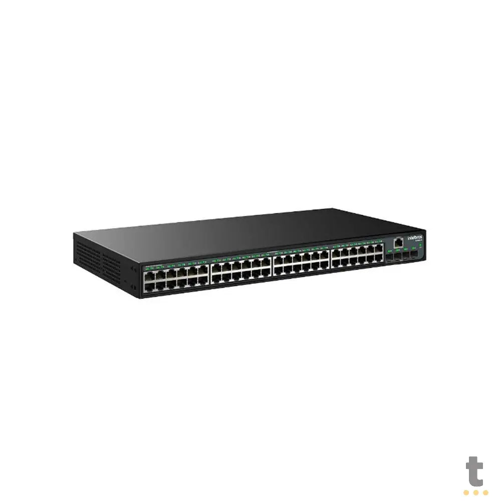 Switch 48 Portas Gigabit 10/100/1000 Mbps + 4 Gbic SFP Intelbras Gerenciavel - S2352G-B - 4760112 Truedata