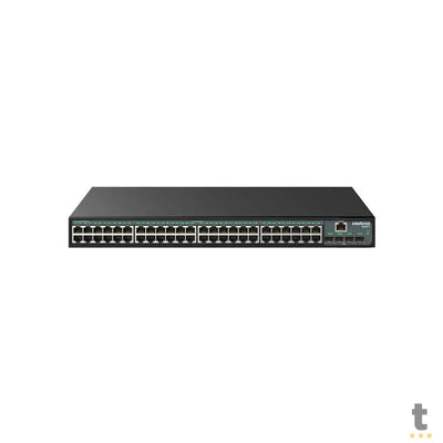 Switch 48 Portas Gigabit 10/100/1000 Mbps + 4 Gbic SFP Intelbras Gerenciavel - S2352G-B - 4760112