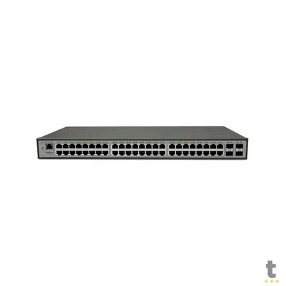 Switch 48 Portas Gigabit 10/100/1000 Mbps + 4 Gbic SFP Intelbras Gerenciavel - SG 5204 MR L2+ - 4760046 Truedata