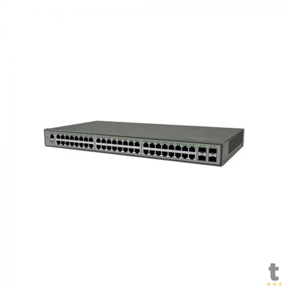 Switch 48 Portas Gigabit 10/100/1000 Mbps + 4 Gbic SFP Intelbras Gerenciavel - SG 5204 MR L2+ - 4760046 Truedata
