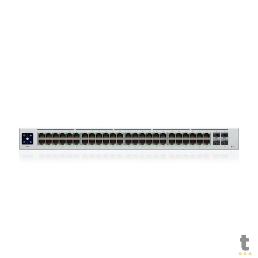 Switch 48 Portas Gigabit 10/100/1000 + 04 Sfp Ubiquiti Unifi Gerenciavel - USW-48 Truedata
