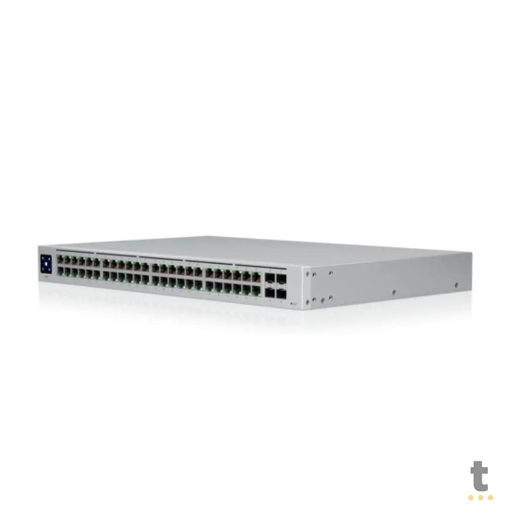 Switch 48 Portas Gigabit 10/100/1000 + 04 Sfp Ubiquiti Unifi Gerenciavel - USW-48 Truedata