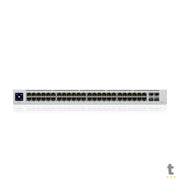 Switch 48 Portas Gigabit 10/100/1000 + 04 Sfp Ubiquiti Unifi Gerenciavel - USW-48