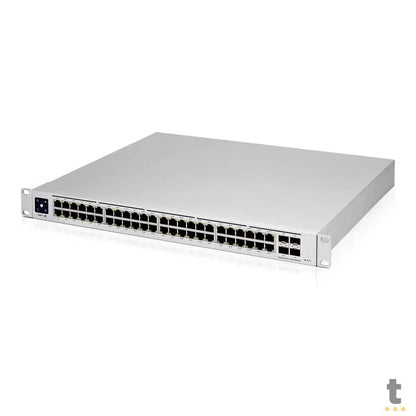 Switch 48 Portas Gigabit 10/100/1000 + 04 Sfp Ubiquiti Unifi Gerenciavel - USW-PRO-48 Truedata
