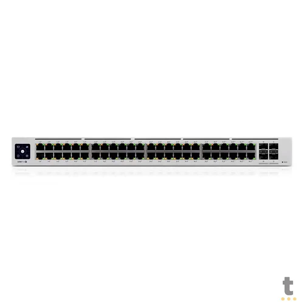 Switch 48 Portas Gigabit 10/100/1000 + 04 Sfp Ubiquiti Unifi Gerenciavel - USW-PRO-48 Truedata