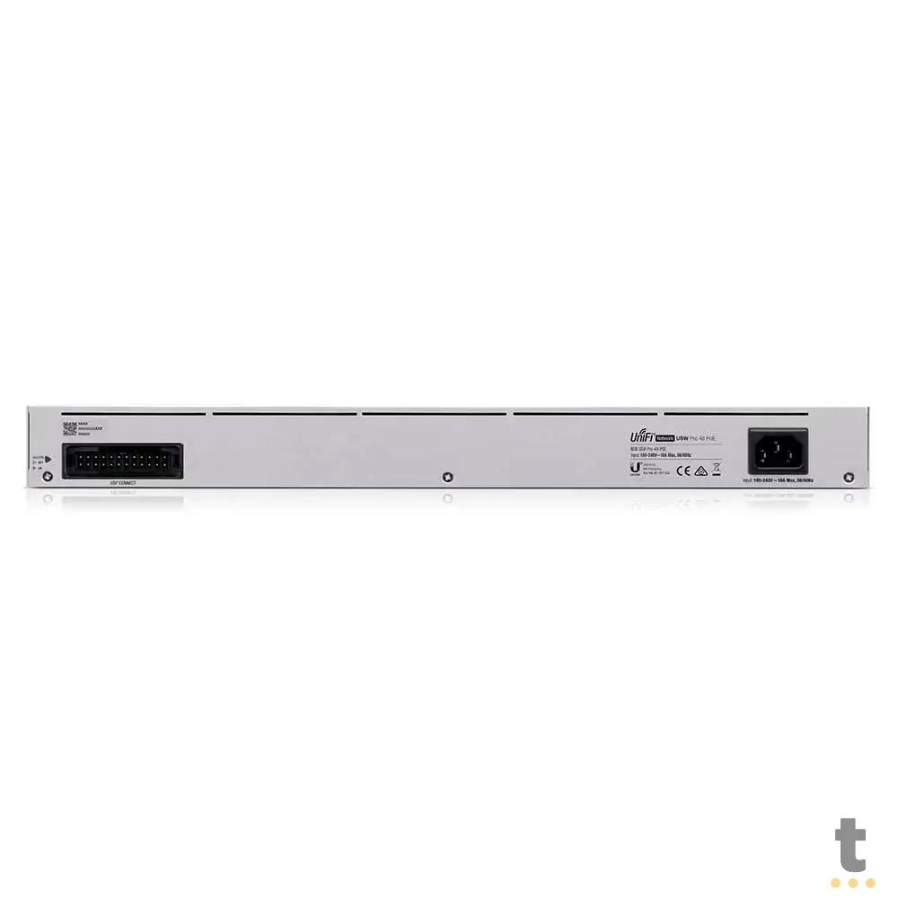 Switch 48 Portas Gigabit 10/100/1000 + 04 Sfp Ubiquiti Unifi Gerenciavel - USW-PRO-48 Truedata