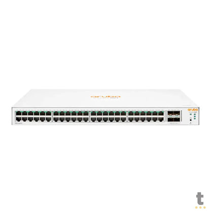 Switch 48 Portas HPE Aruba 1830 Gigabit 10/100/1000 + 4 Portas SFP Instant Gerenciavel - JL814A Truedata