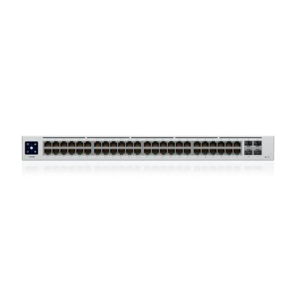 Switch 48 Portas (32 PoE+) Gigabit 10/100/1000 + 04 Sfp Ubiquiti Unifi Gerenciavel - USW-48-POE Truedata